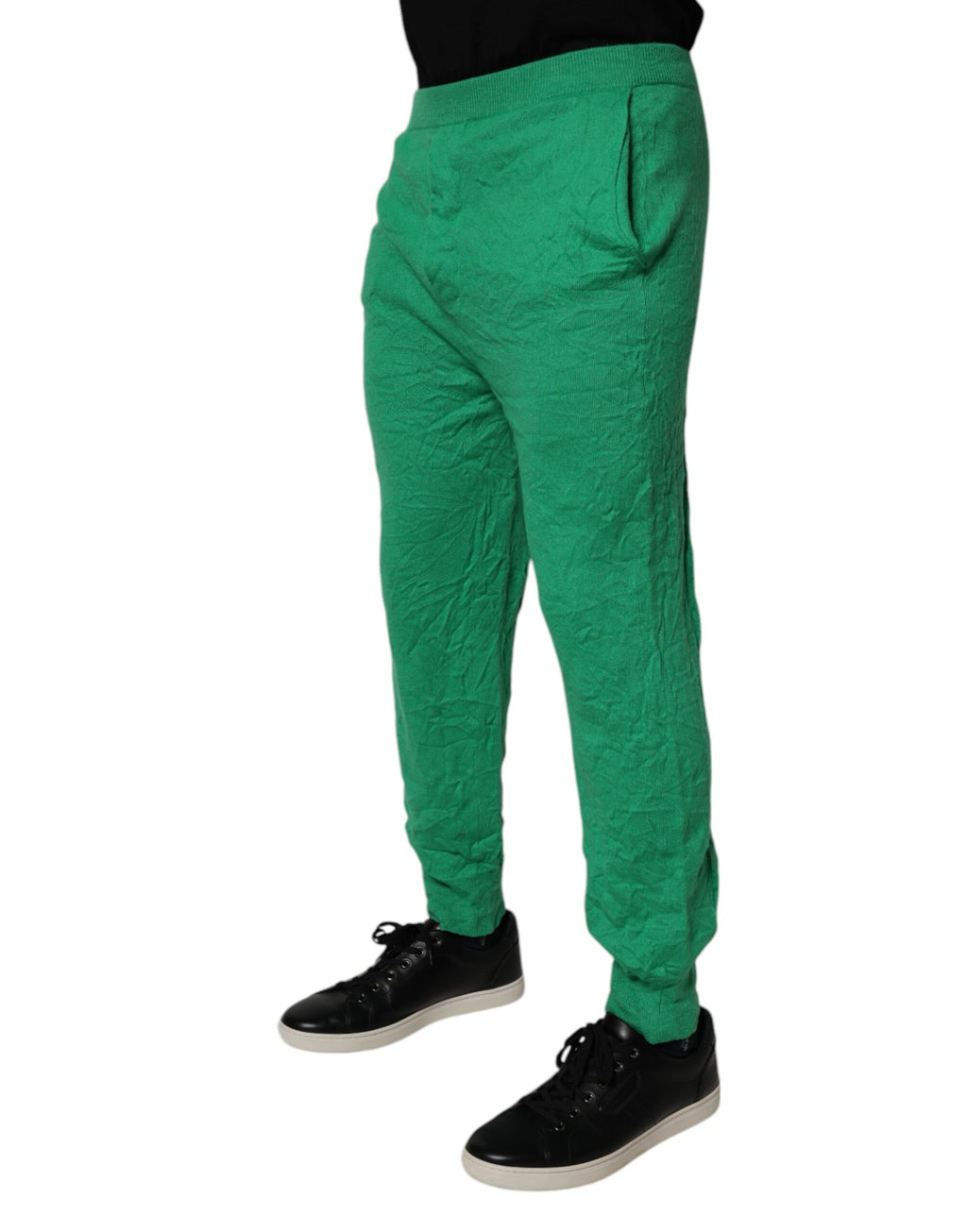 Dsquared² Grüne Freizeithose aus Baumwolle mit elastischer Taille für Herren