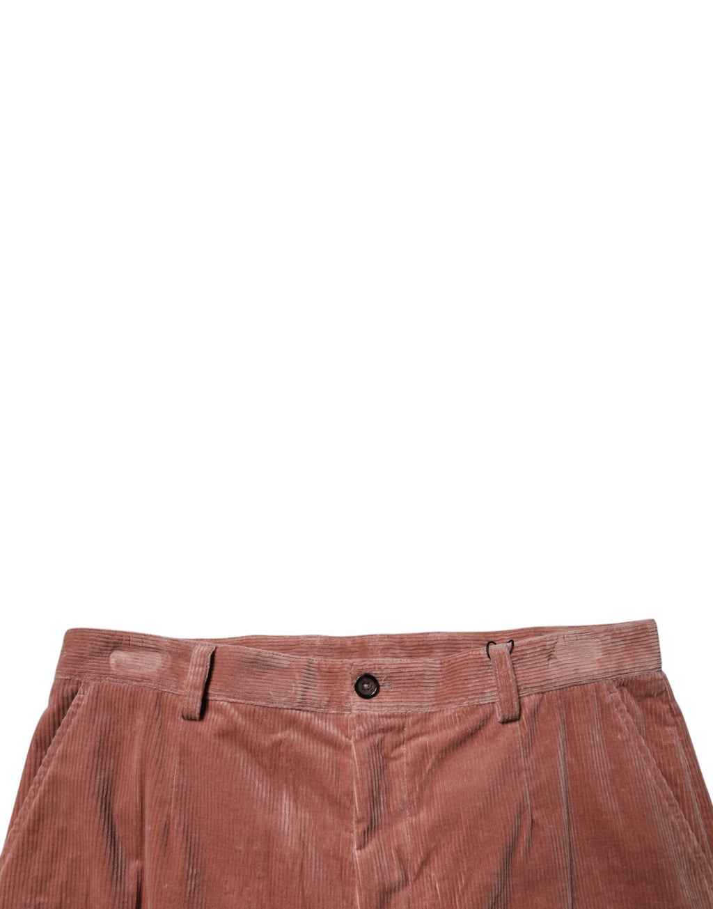 Dolce &amp; Gabbana Braune Cord-Baumwoll-Cargo-Jeans für Herren