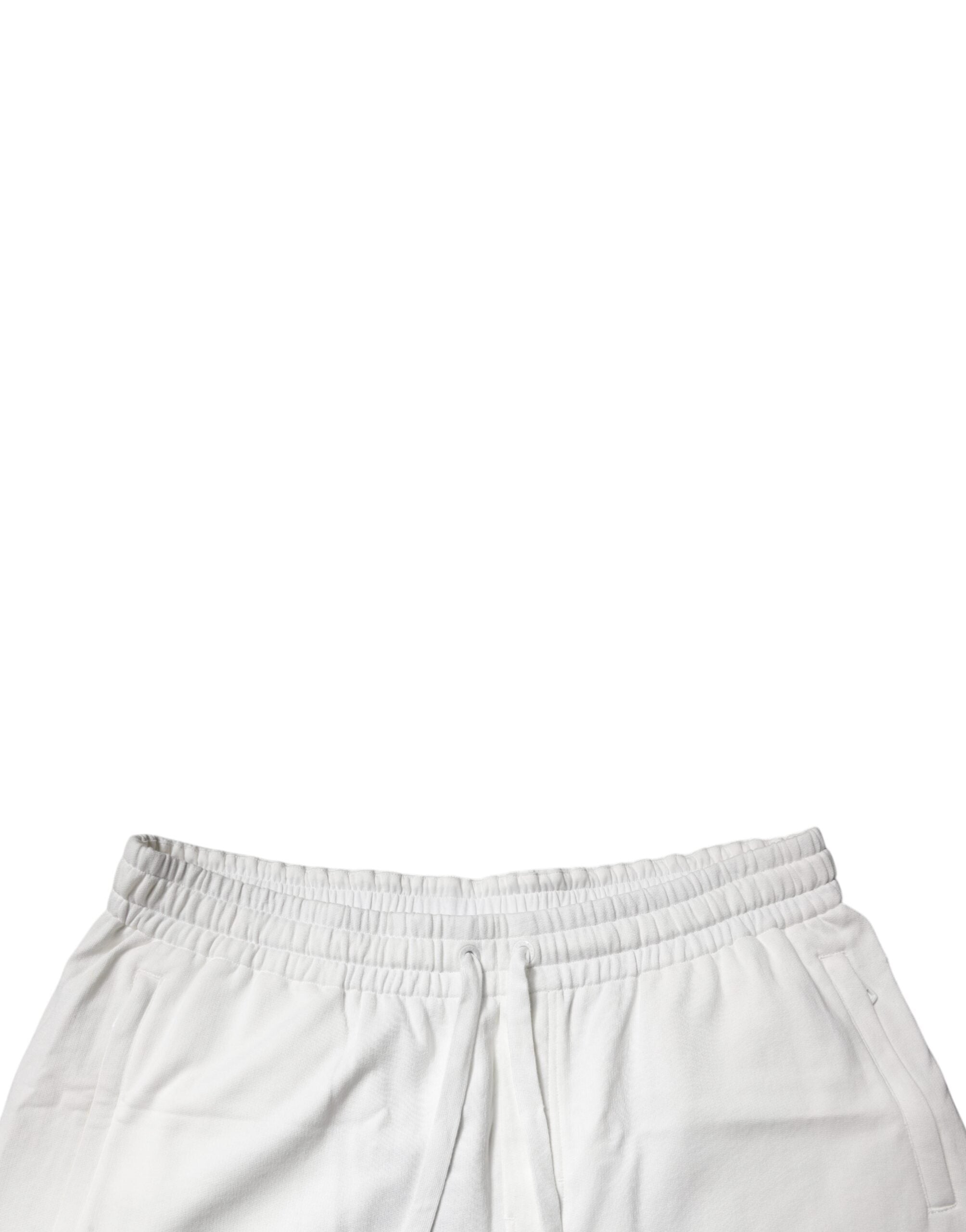 Bermuda en coton blanc Dolce &amp; Gabbana pour homme
