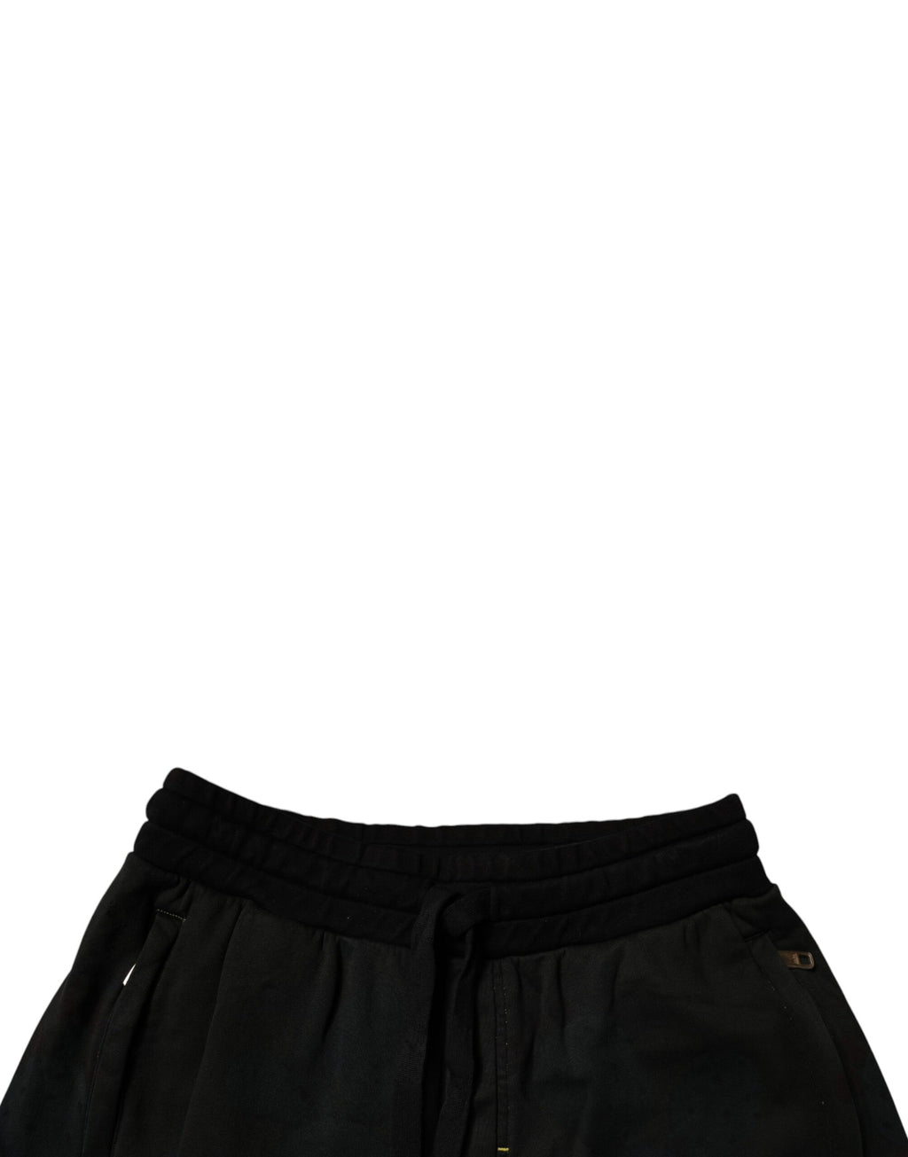Bermuda en coton noir Dolce &amp; Gabbana pour homme