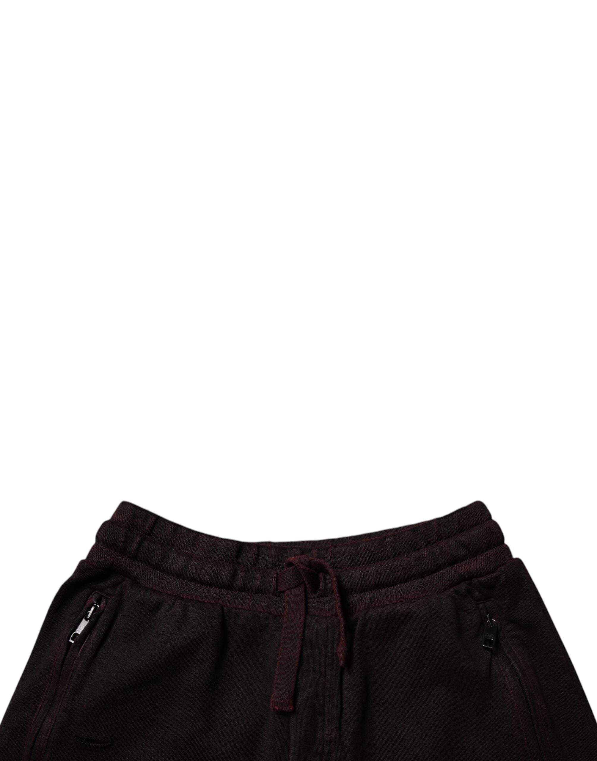 Dolce &amp; Gabbana Short de survêtement en coton marron pour homme Bermuda