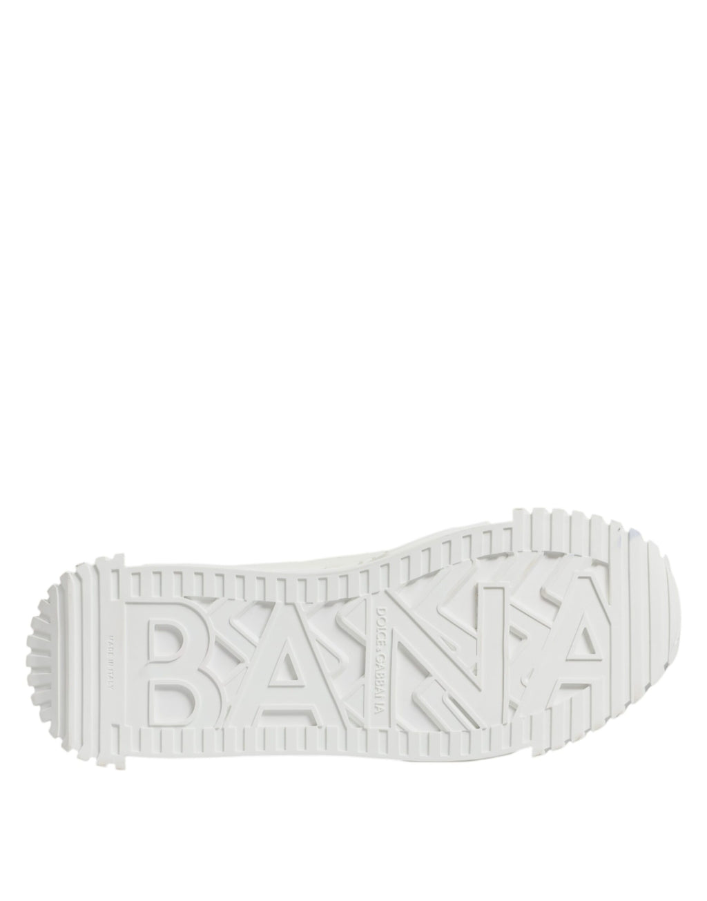 Baskets basses Dolce &amp; Gabbana NS1 en cuir blanc