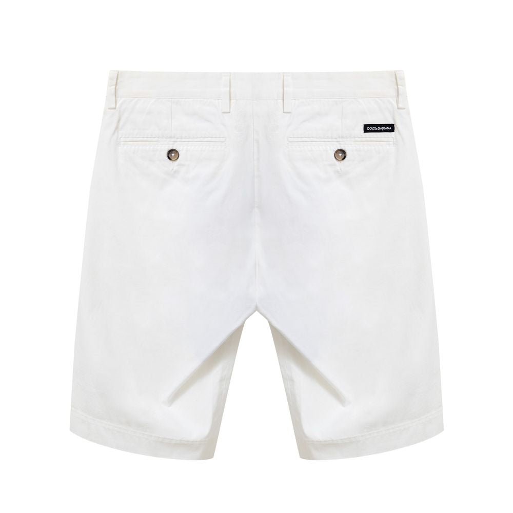 Short en coton blanc Dolce &amp; Gabbana