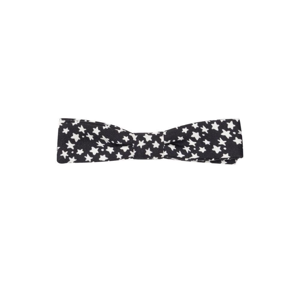 Cravates et nœud papillon en soie noire Dolce &amp; Gabbana