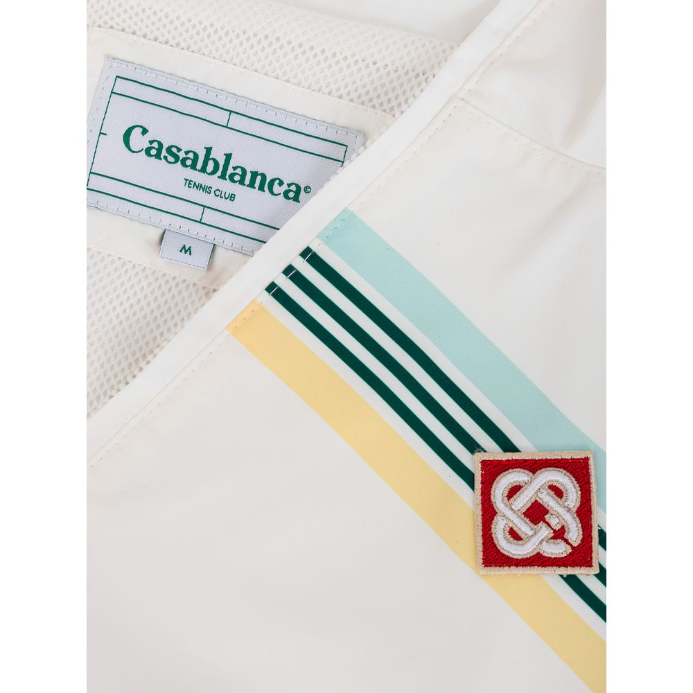 Casablanca Weißer Polyesterpullover