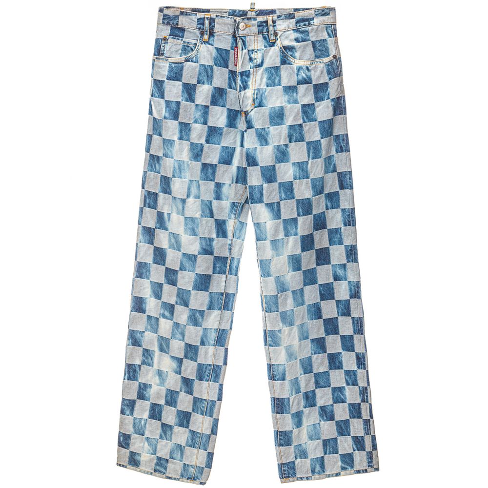 Jean et pantalon en coton bleu Dsquared²