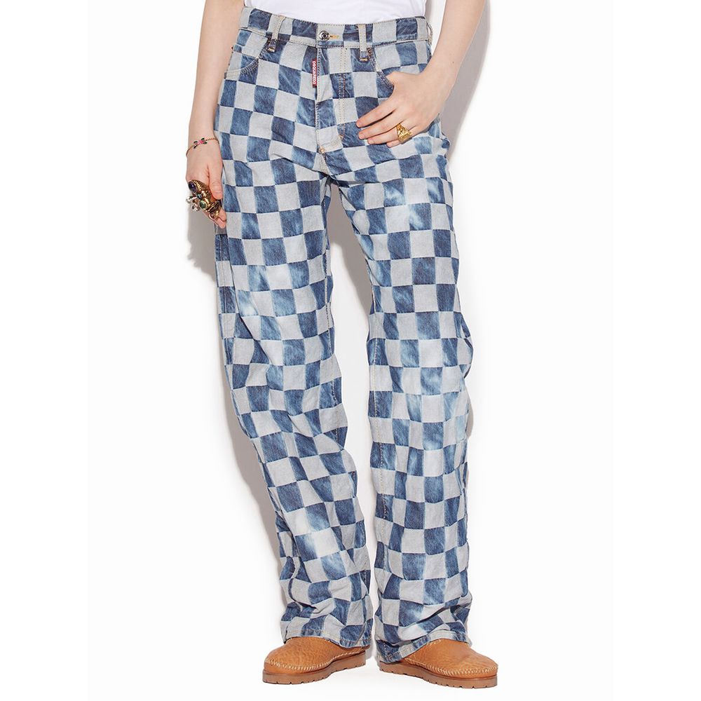 Jean et pantalon en coton bleu Dsquared²