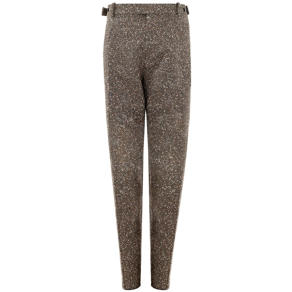 Pantalon en viscose multicolore Bottega Veneta pour des soirées élégantes