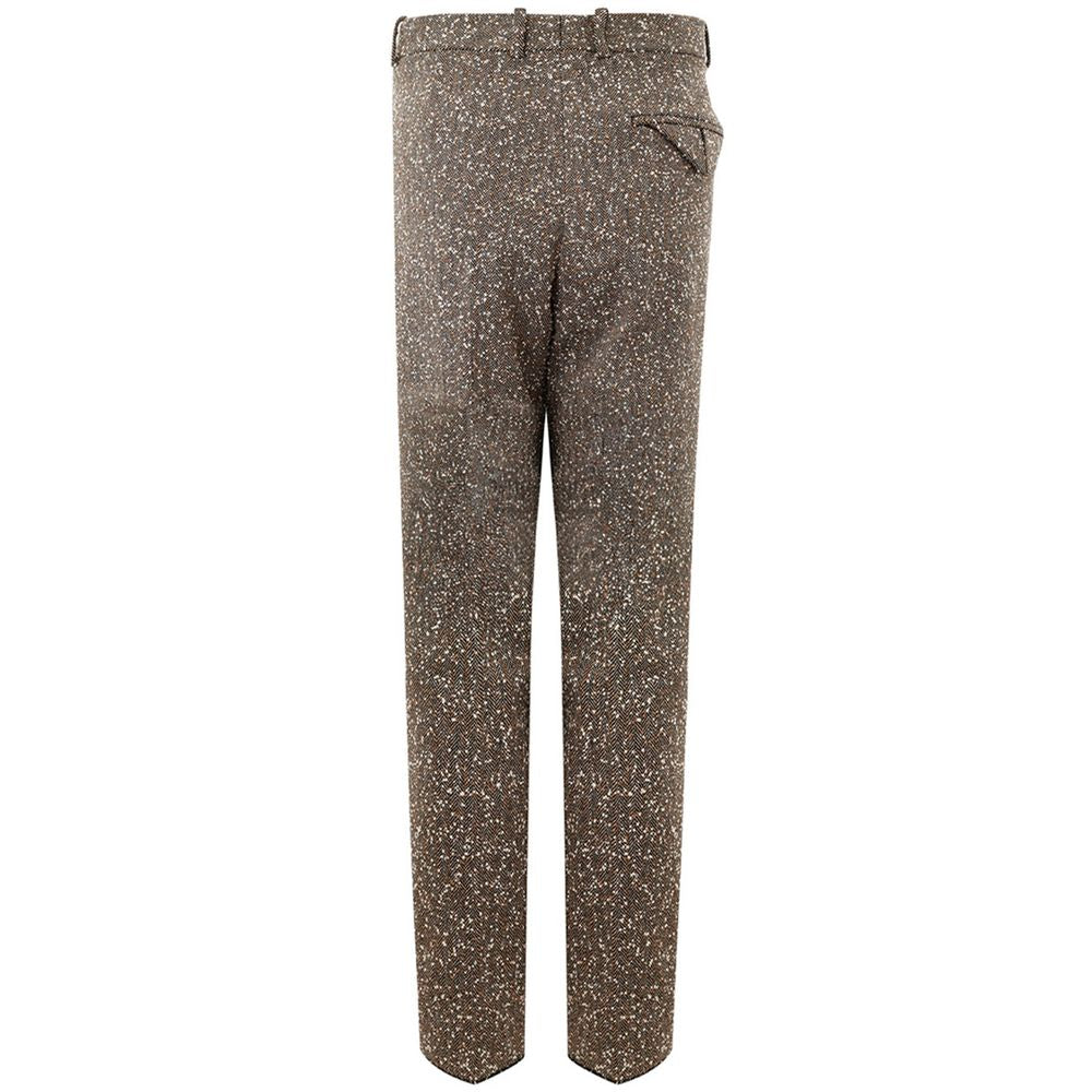 Pantalon en viscose multicolore Bottega Veneta pour des soirées élégantes