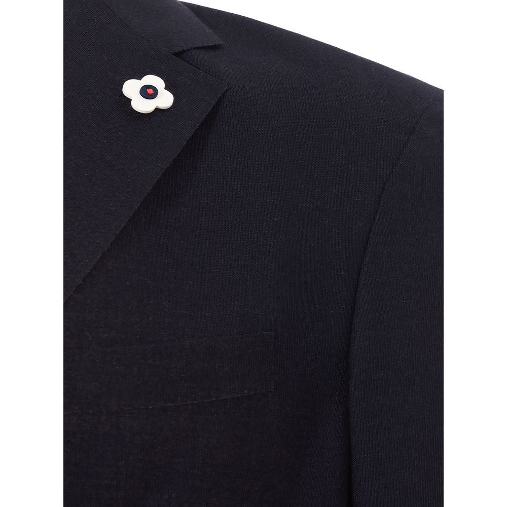 Veste Lardini élégante en coton bleu