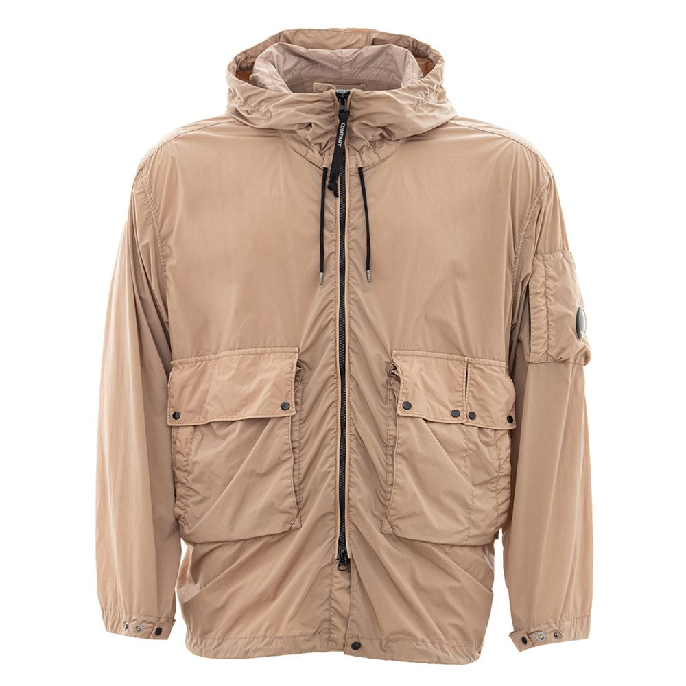 Veste en polyamide beige de style urbain surélevé de la CP Company