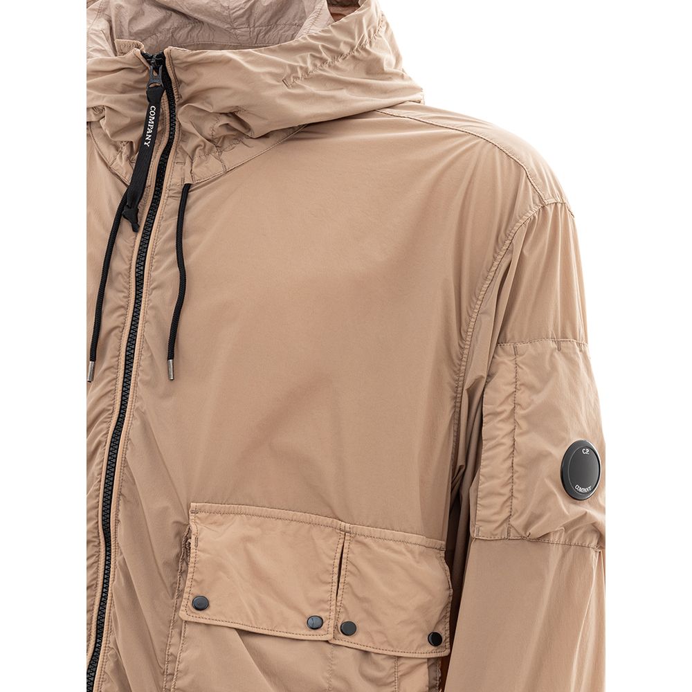 Veste en polyamide beige de style urbain surélevé de la CP Company