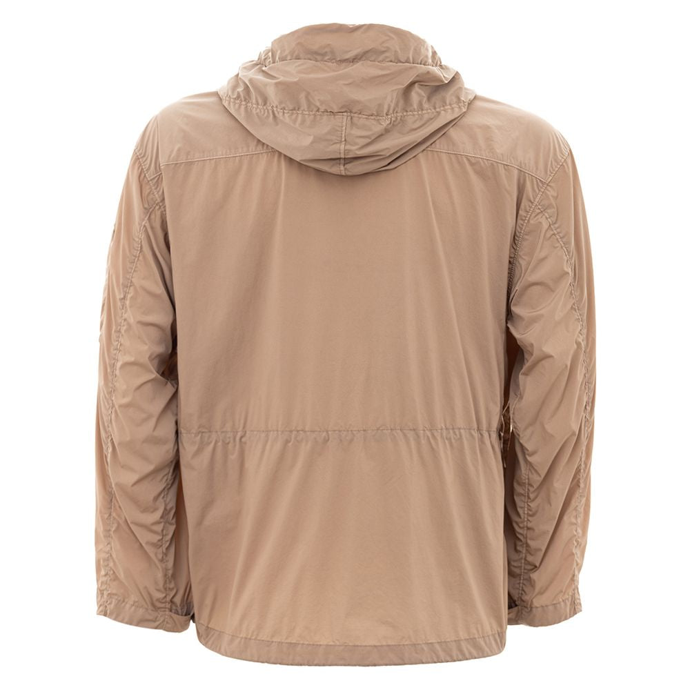 Veste en polyamide beige de style urbain surélevé de la CP Company