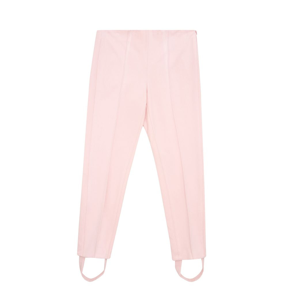 Lardini Pantalon élégant en viscose rose pour un style chic