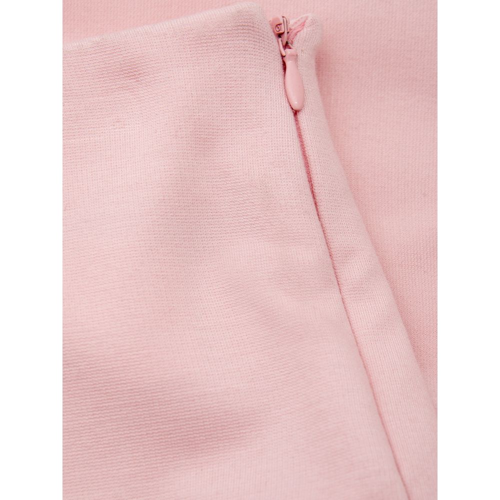 Lardini Pantalon élégant en viscose rose pour un style chic