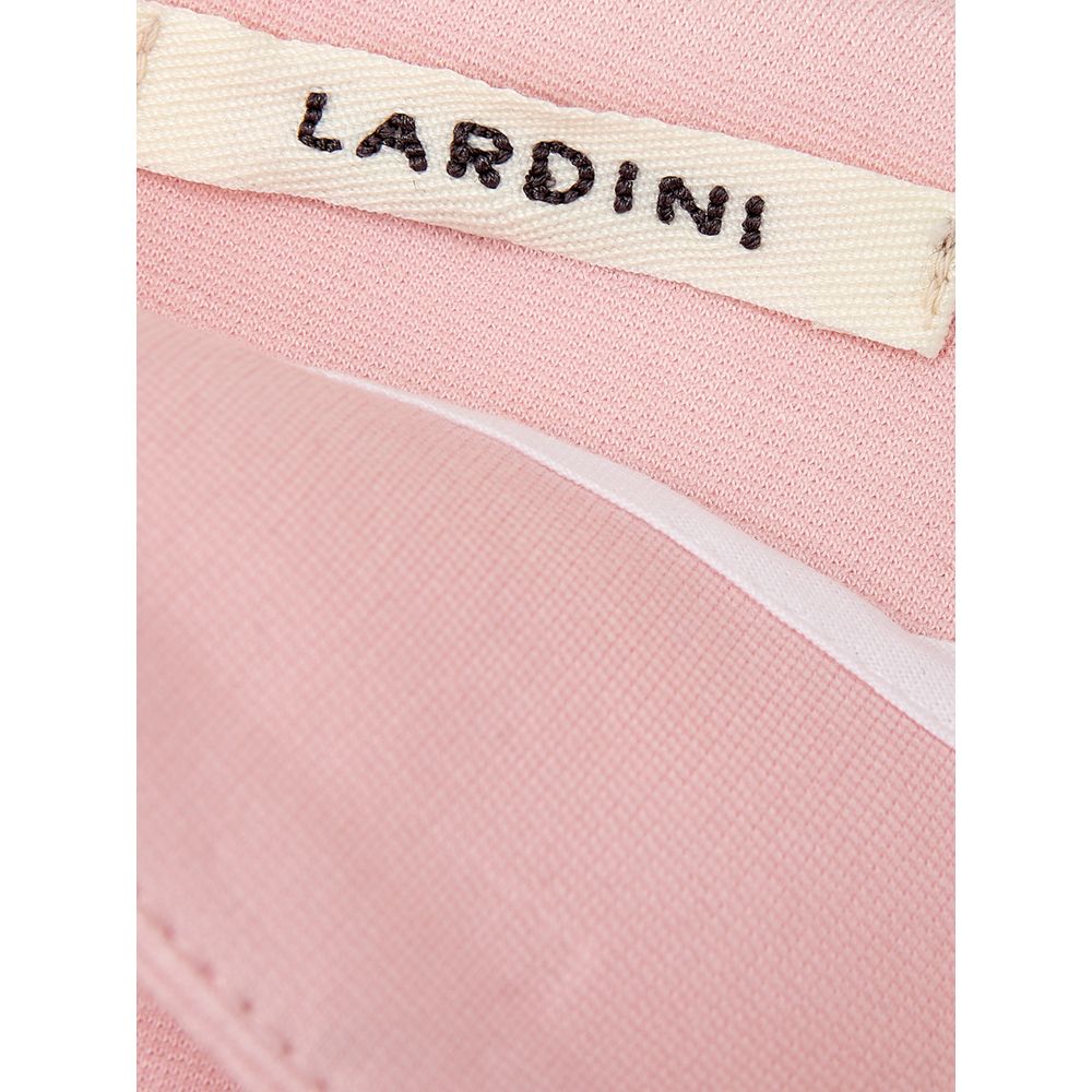 Lardini Pantalon élégant en viscose rose pour un style chic