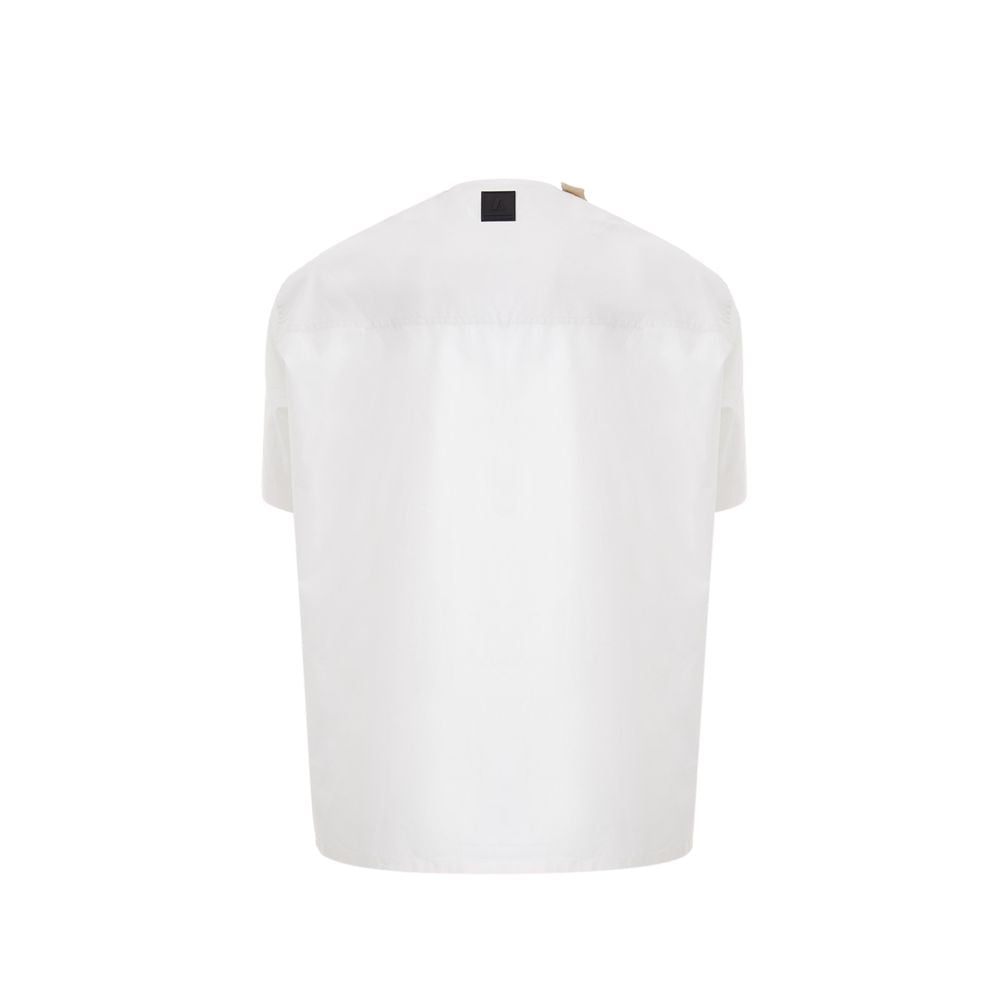 Pull en coton blanc Emporio Armani