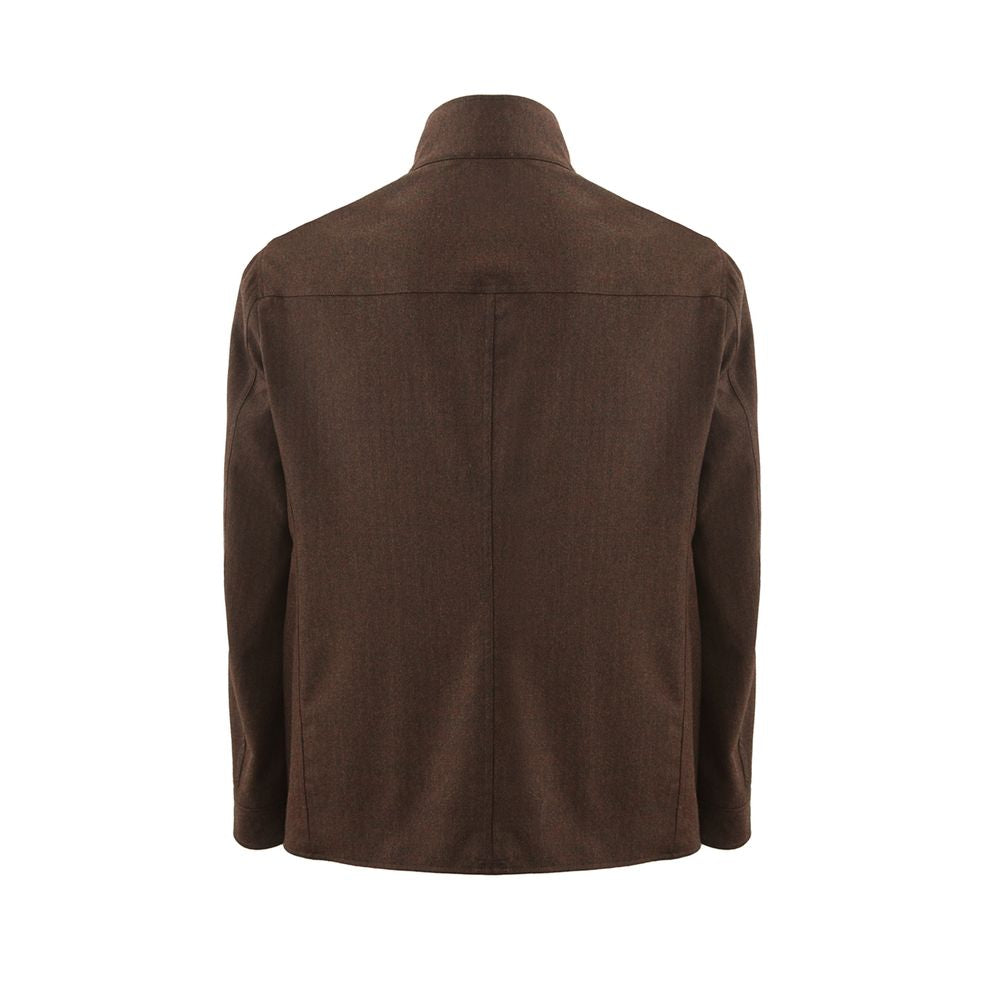 Veste élégante en laine bleue Lardini pour homme