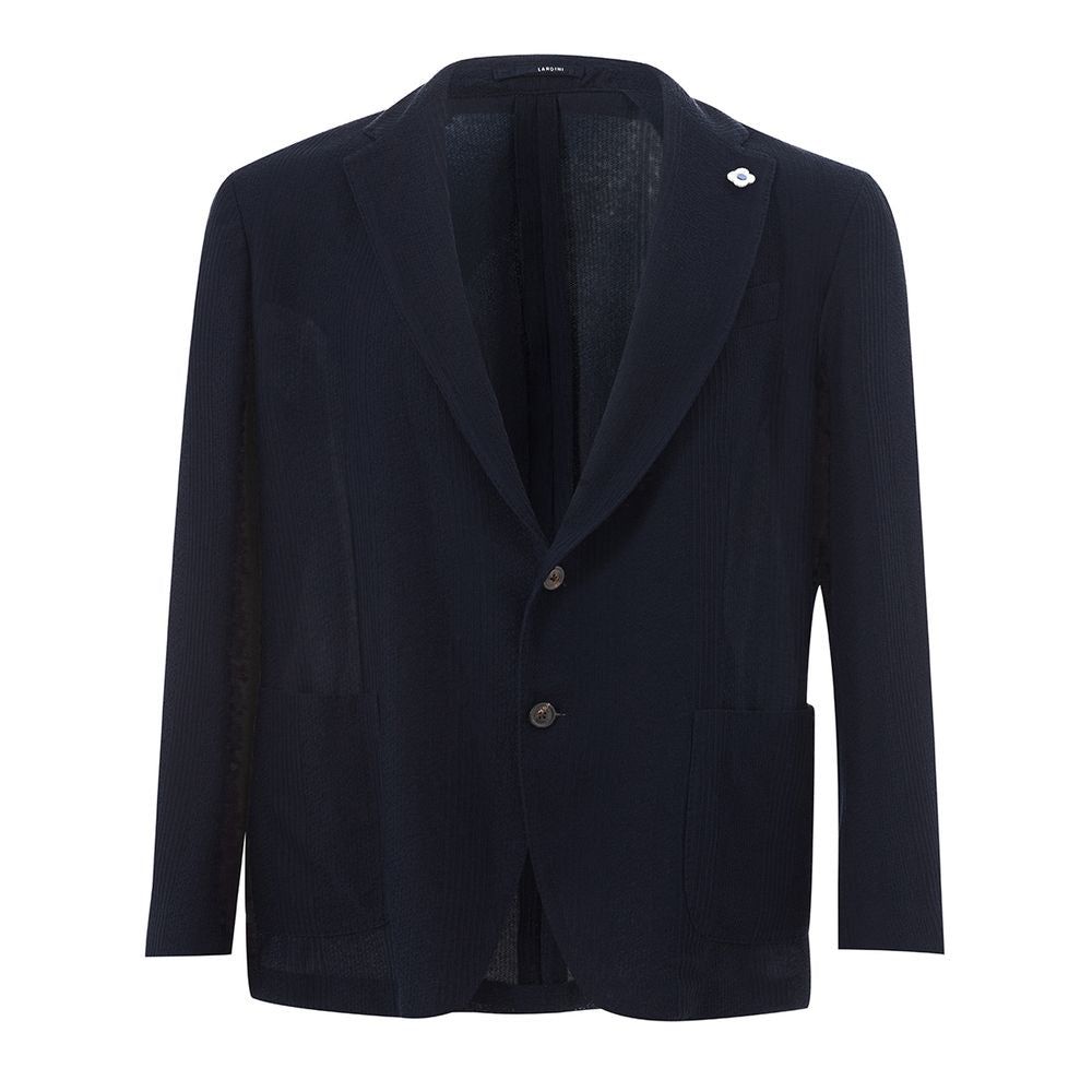 Blaue Baumwolljacke von Lardini