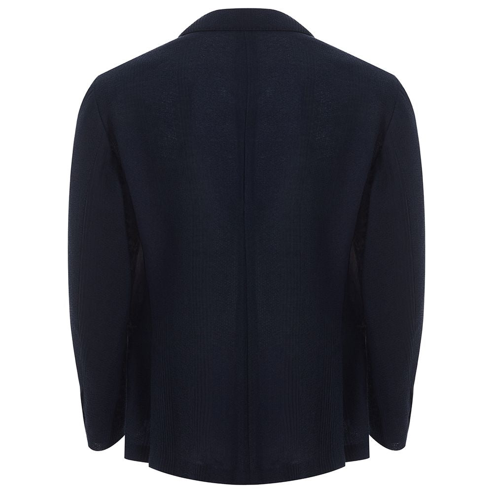 Veste en coton bleu Lardini