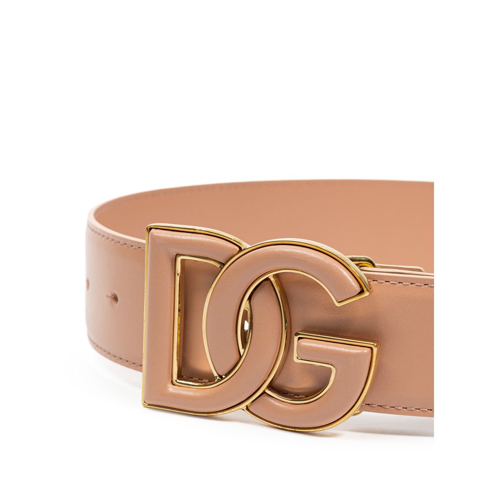 Rosa Ledergürtel von Dolce &amp; Gabbana