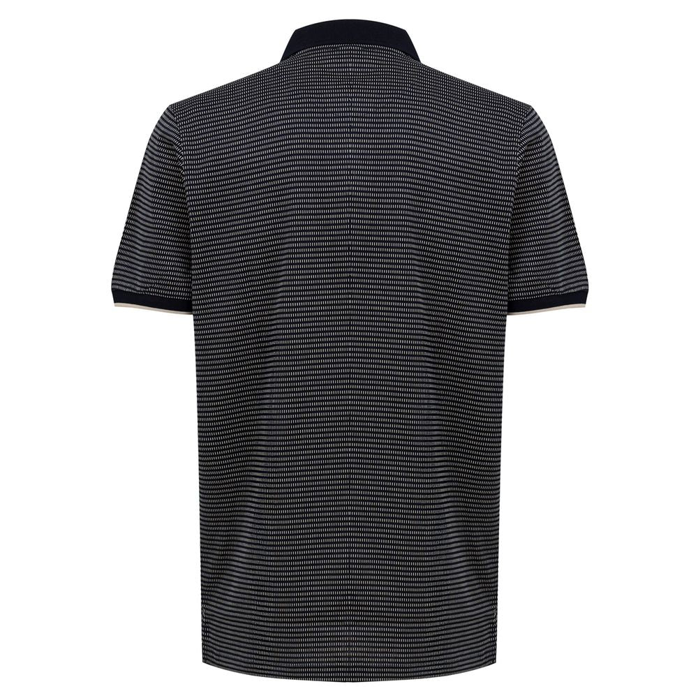 Polo Dunhill en coton bleu
