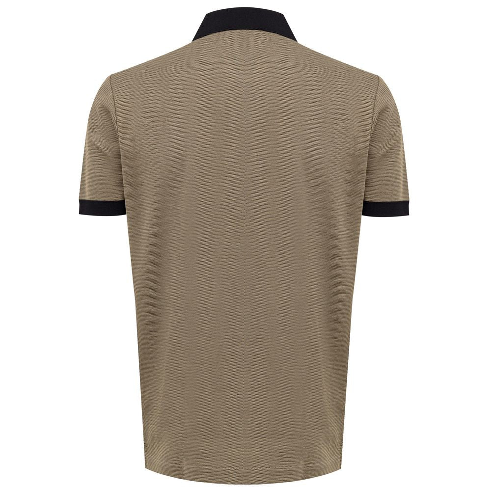 Polo Dunhill en coton vert