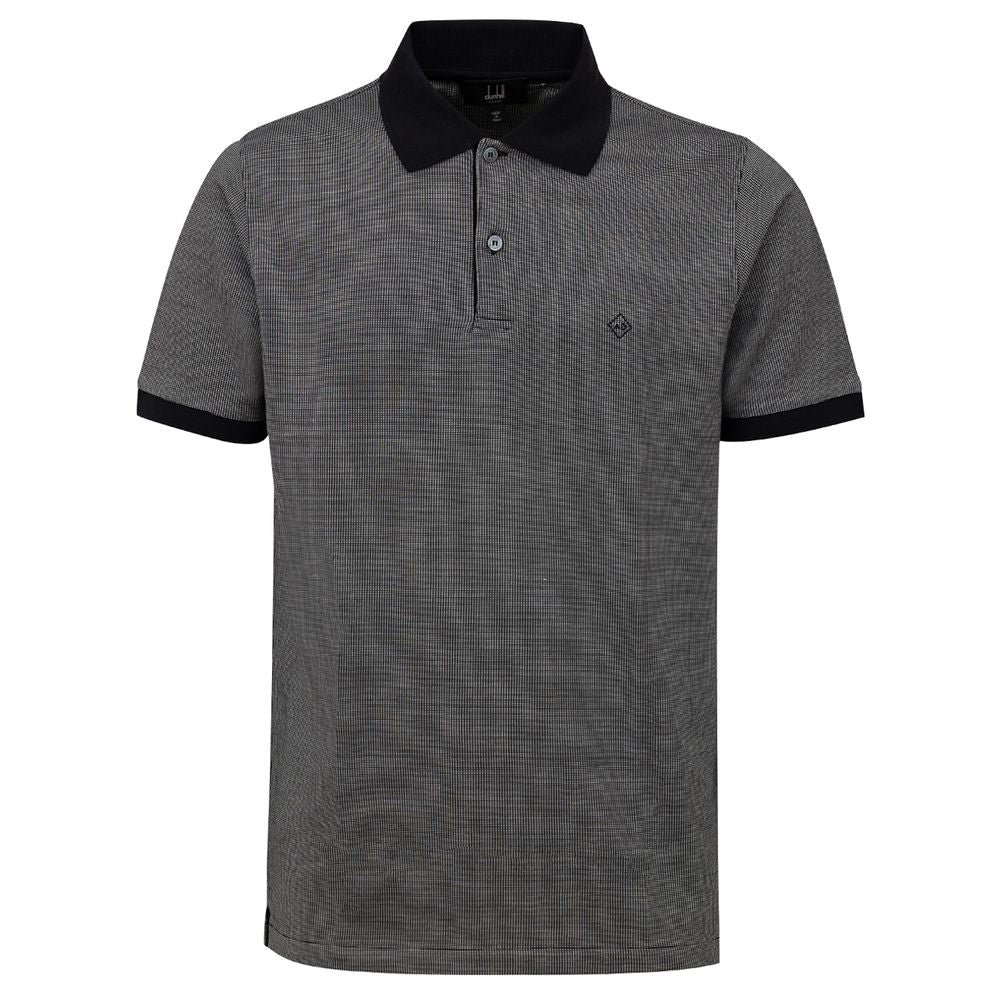 Polo Dunhill en coton noir