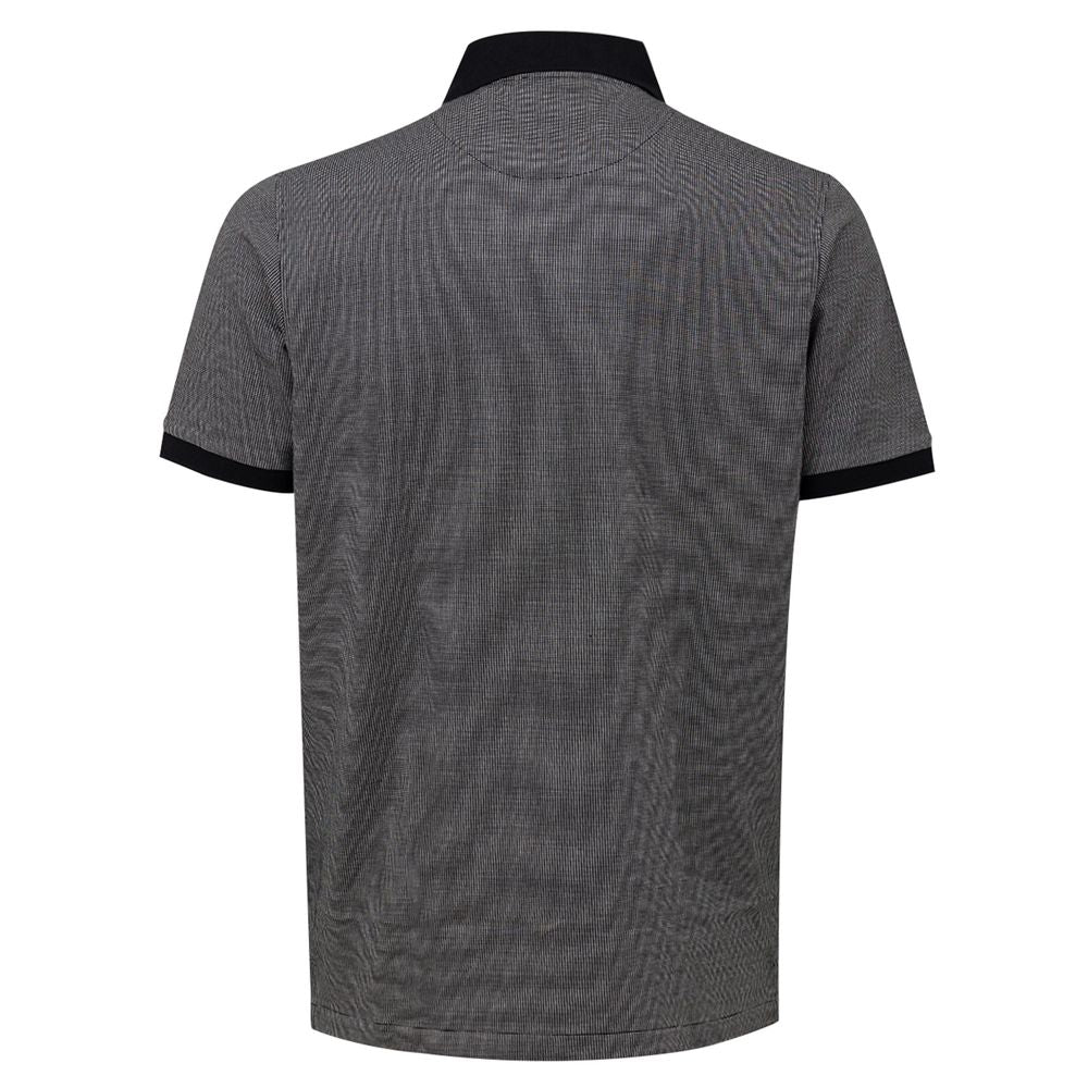 Polo Dunhill en coton noir