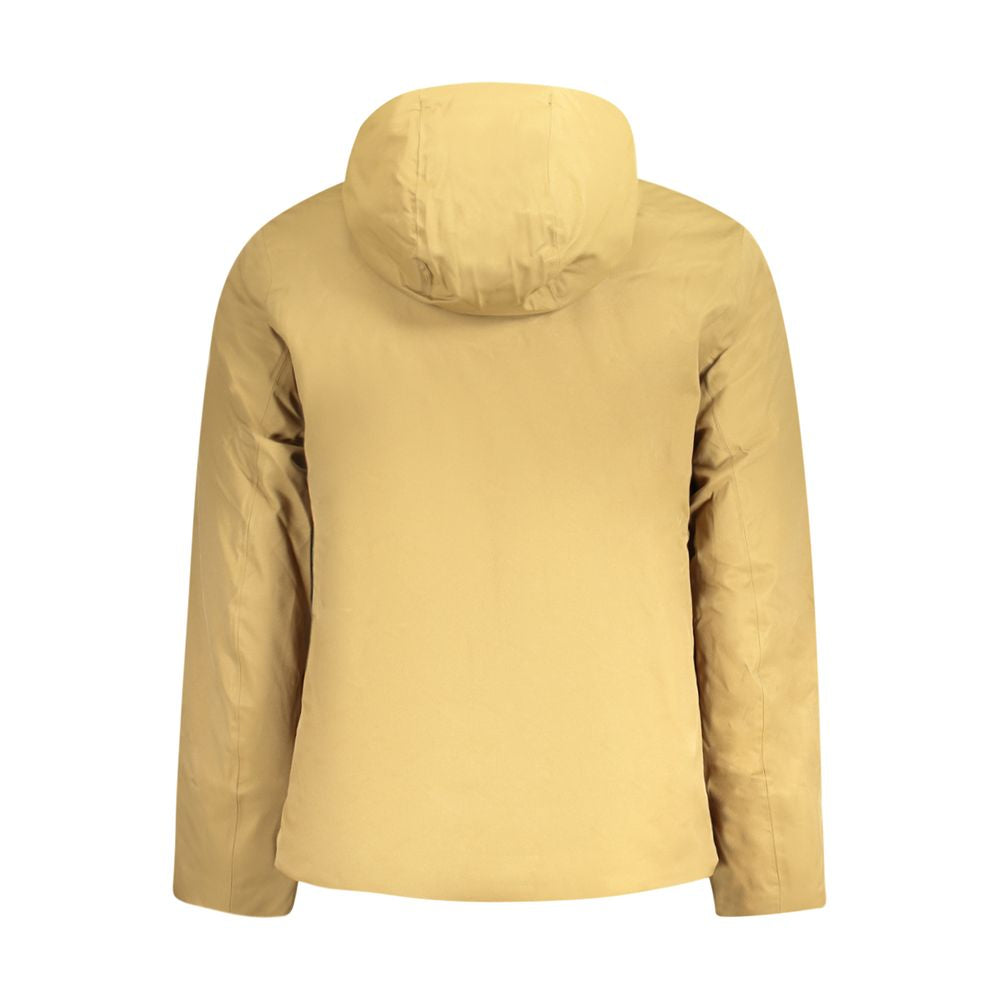 K-WAY Braune Polyester-Herrenjacke