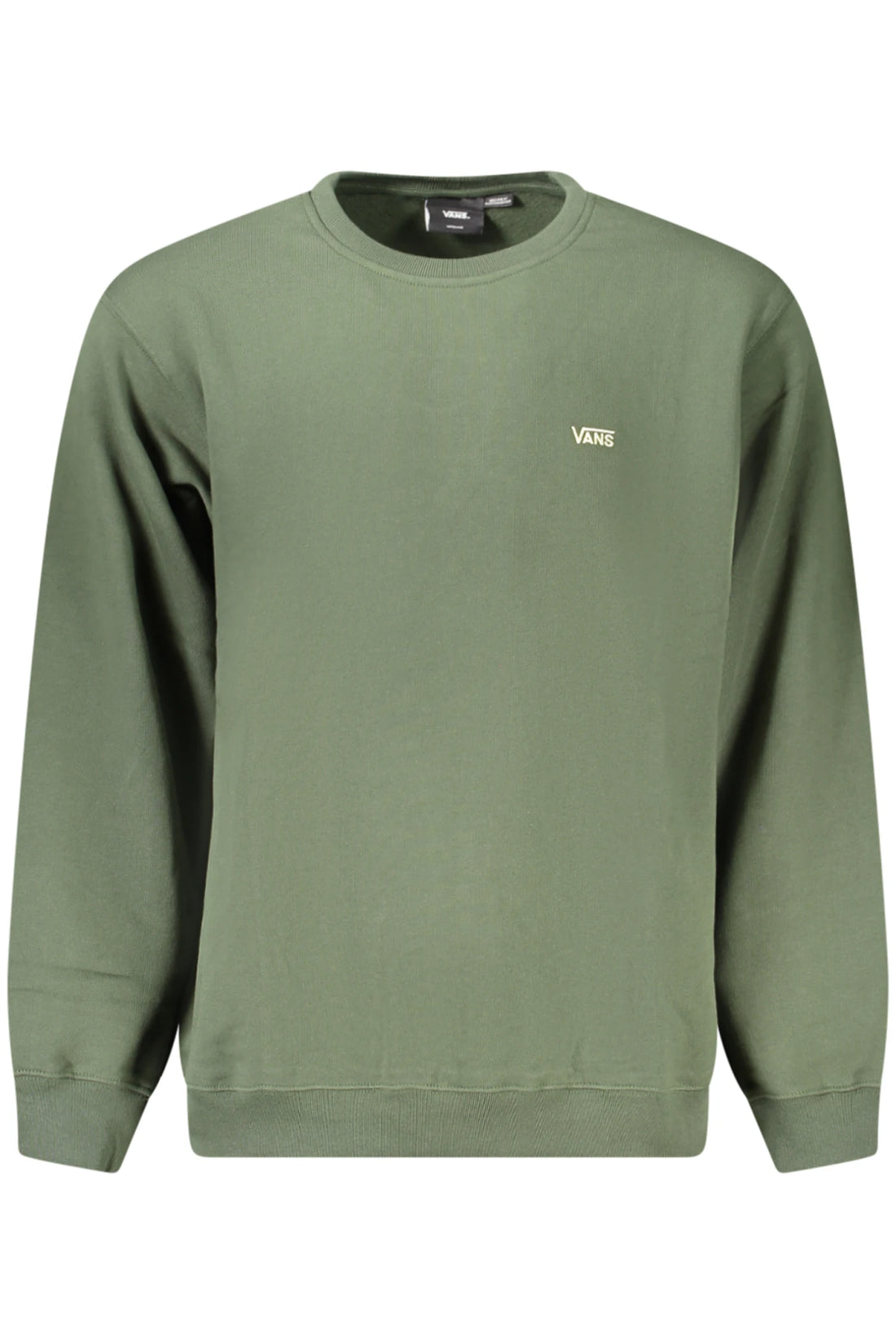 VANS MEN&#39;S ZIP-UP SWEATSHIRT GREEN