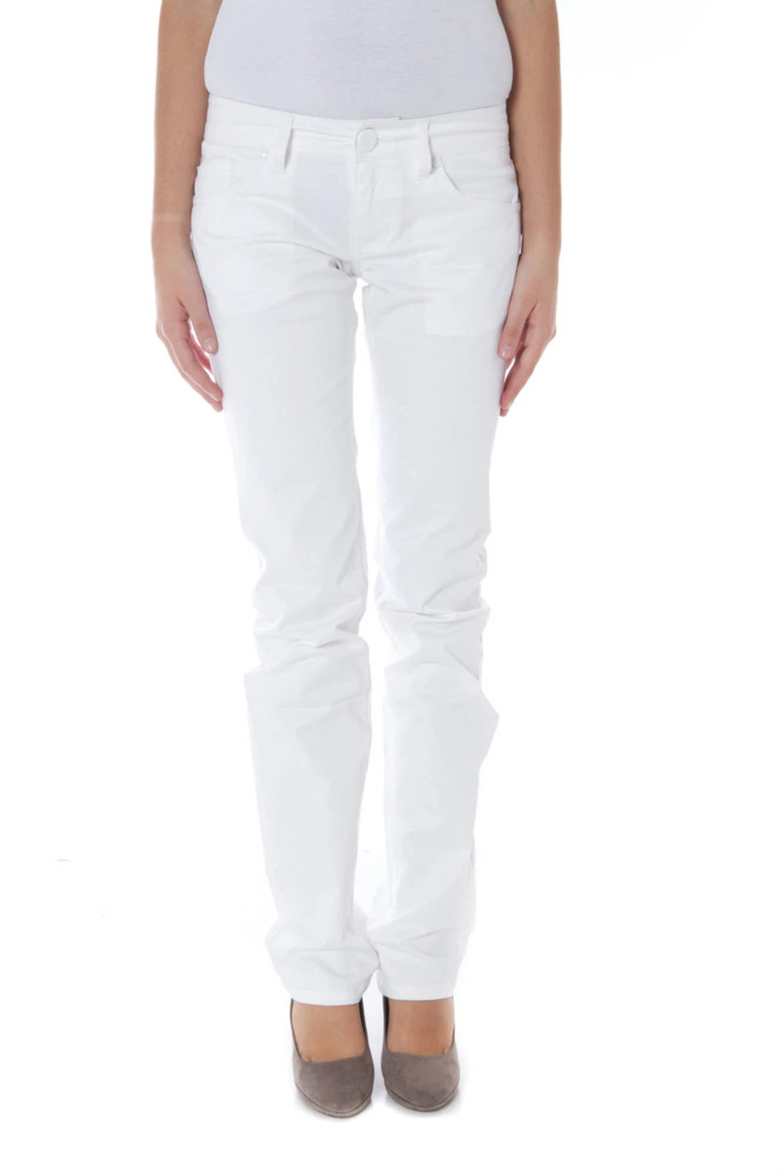 PHARD WHITE WOMAN TROUSERS