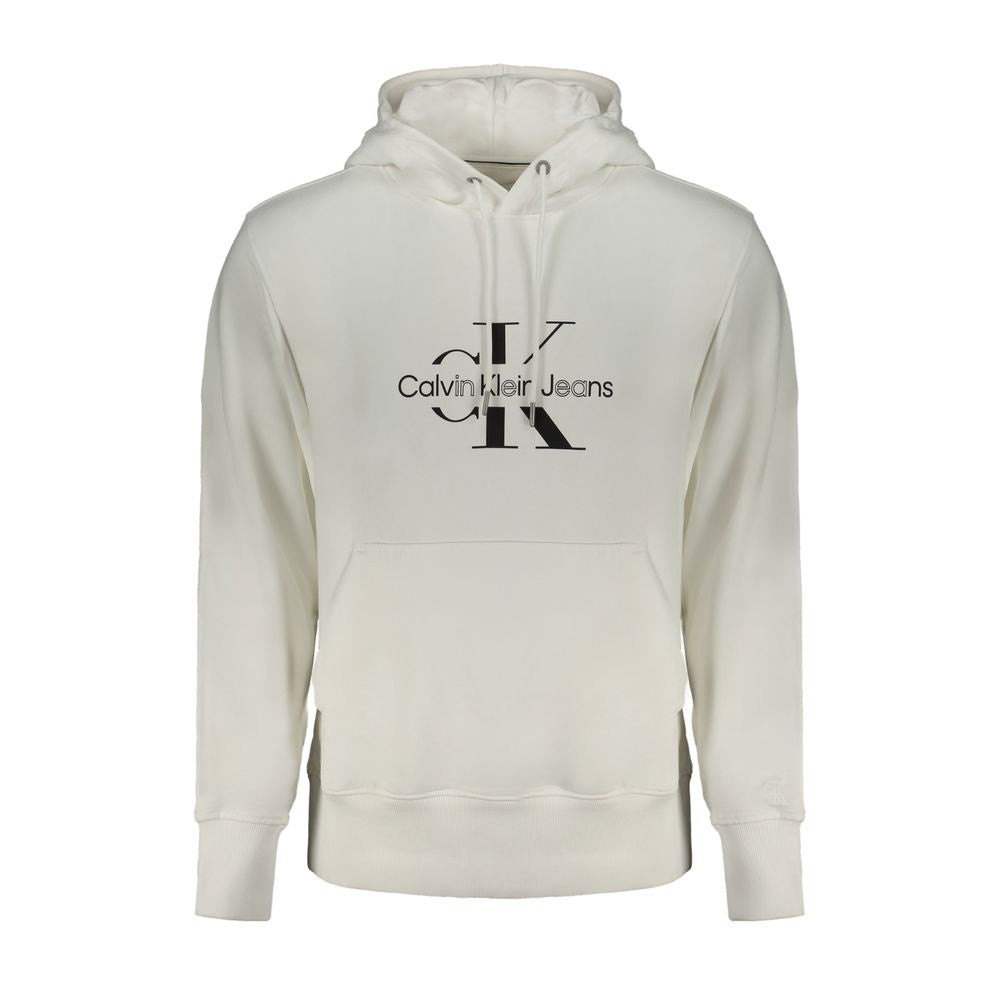 Pull en coton blanc Calvin Klein