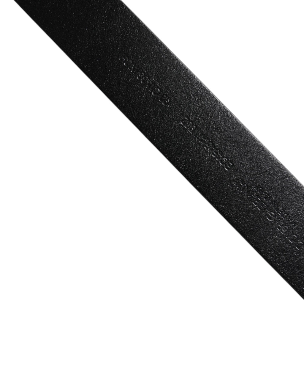 Ceinture classique à boucle métallique en cuir de veau marron Dolce &amp; Gabbana