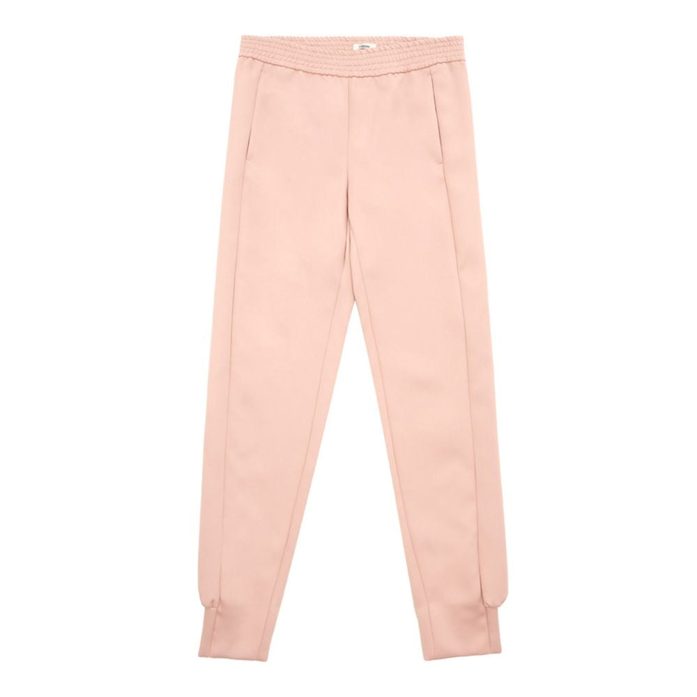 Pantalon élégant en polyester rose Lardini pour femme