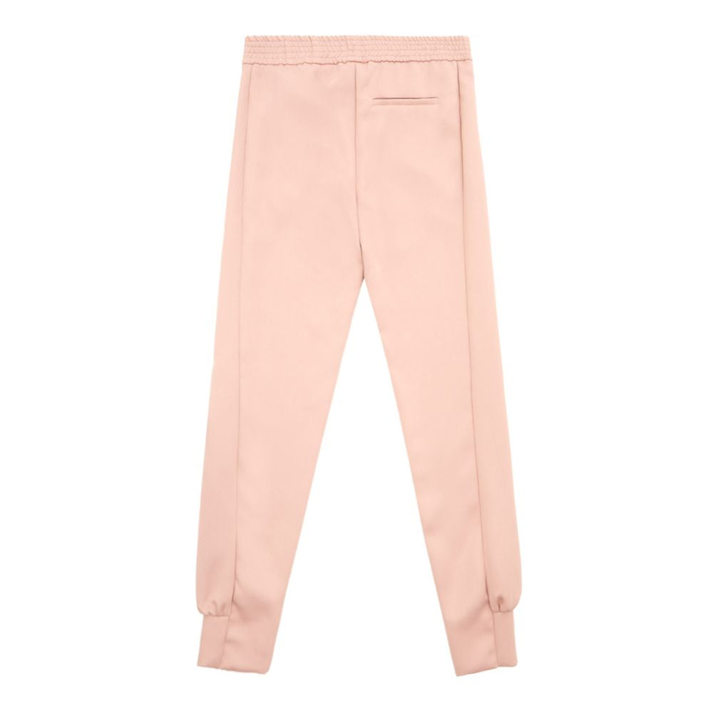 Pantalon élégant en polyester rose Lardini pour femme