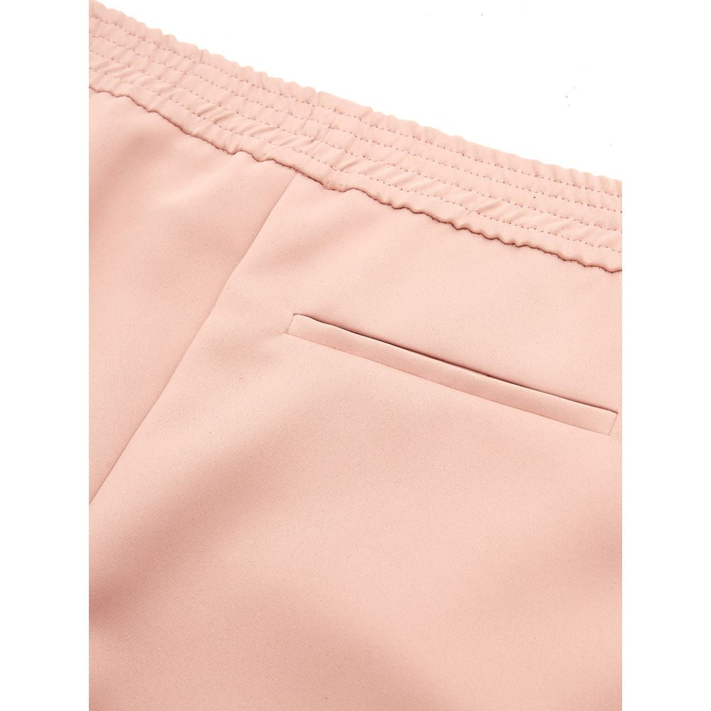 Pantalon élégant en polyester rose Lardini pour femme