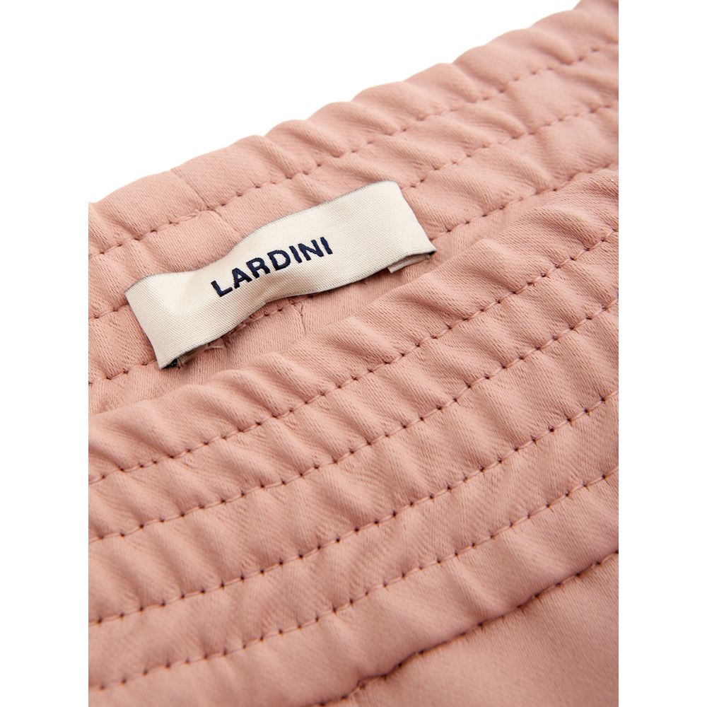 Pantalon élégant en polyester rose Lardini pour femme