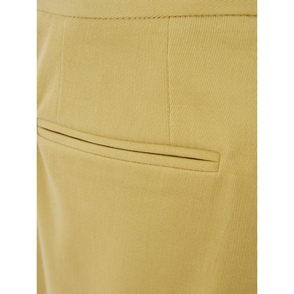 Pantalon en coton Lardini Golden Elegance