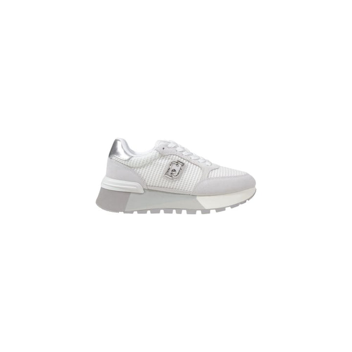 Liu Jo Silver Leather Sneaker