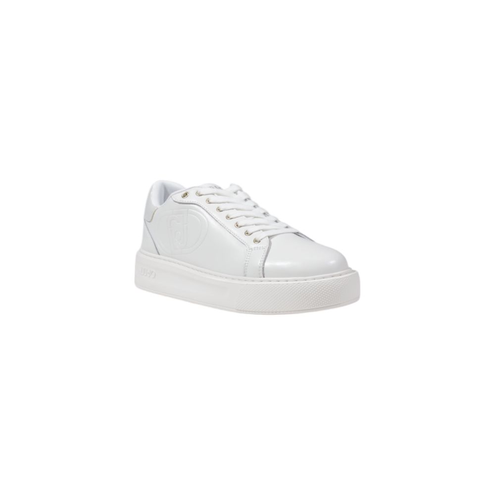 Liu Jo Cream Leather Sneaker