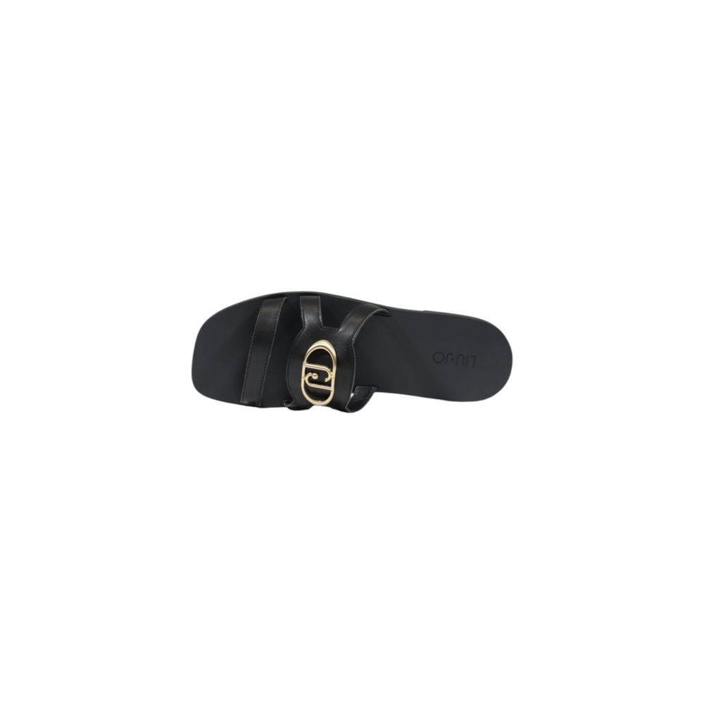 Liu Jo Black Leather Sandal