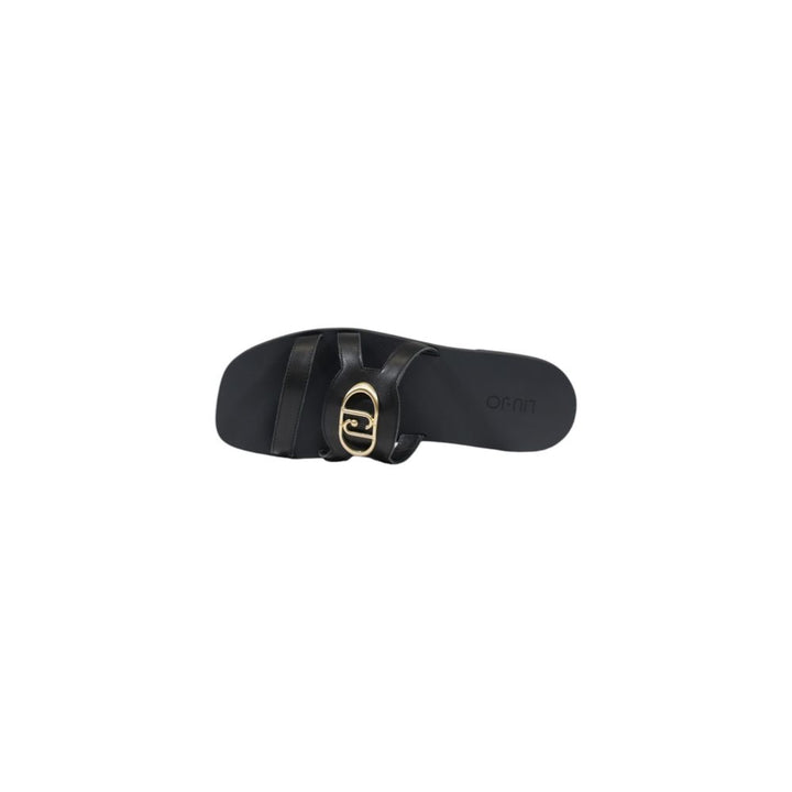Liu Jo Black Leather Sandal