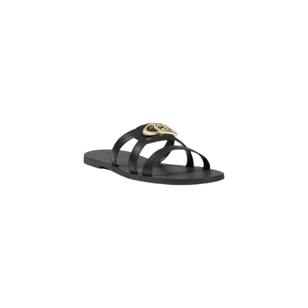 Liu Jo Black Leather Sandal