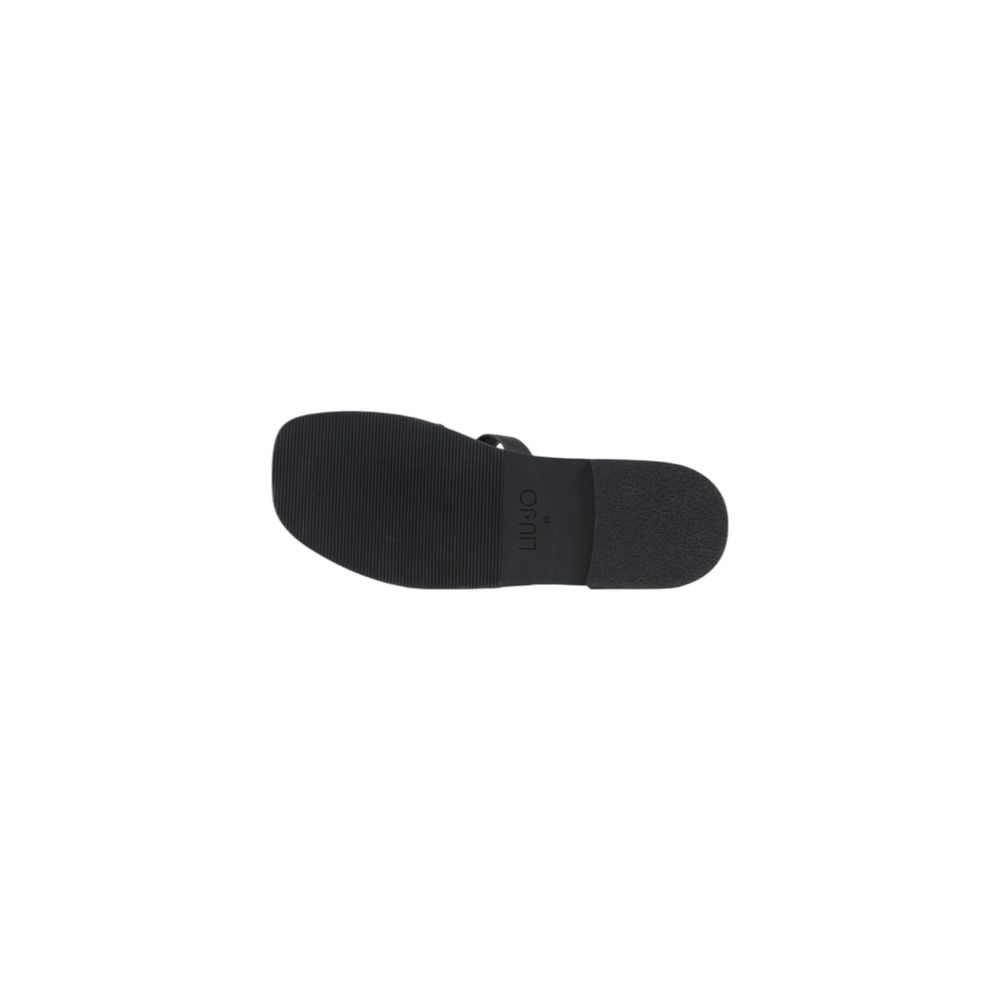 Liu Jo Black Leather Sandal