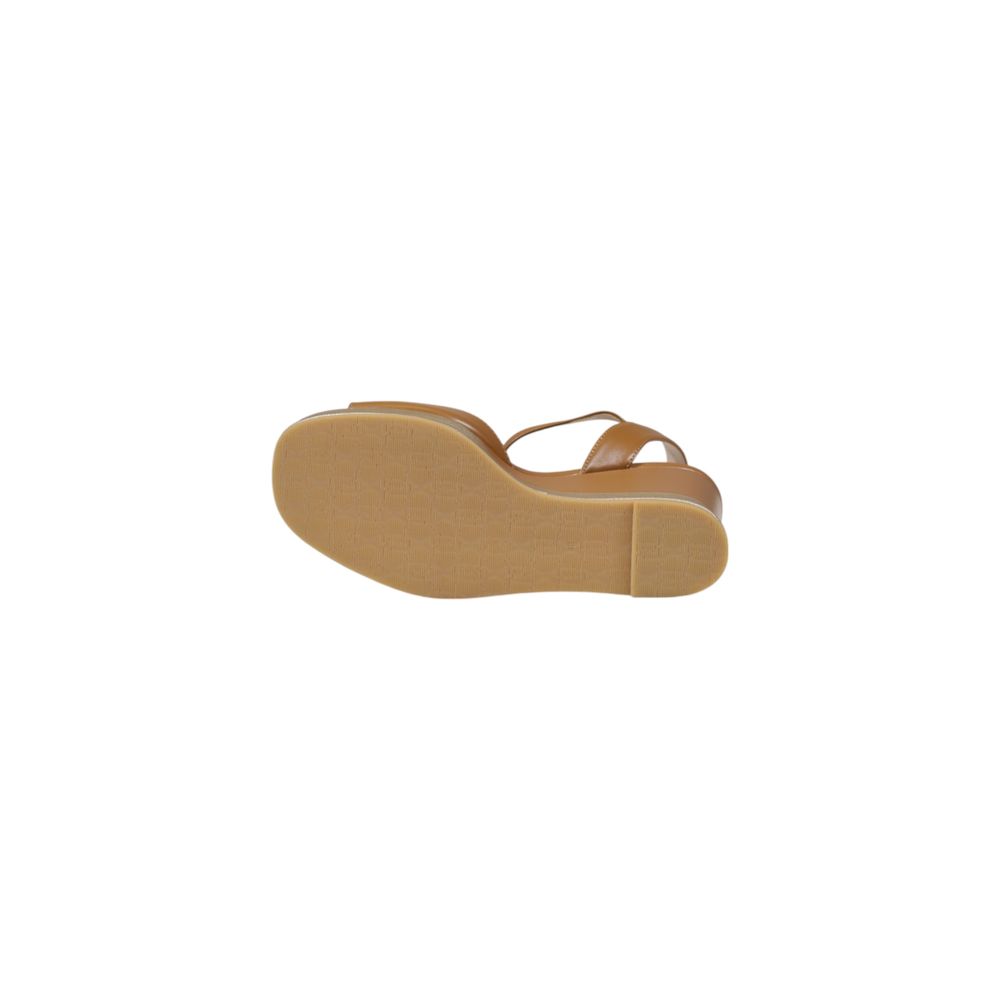 Liu Jo Beige Leather Sandal