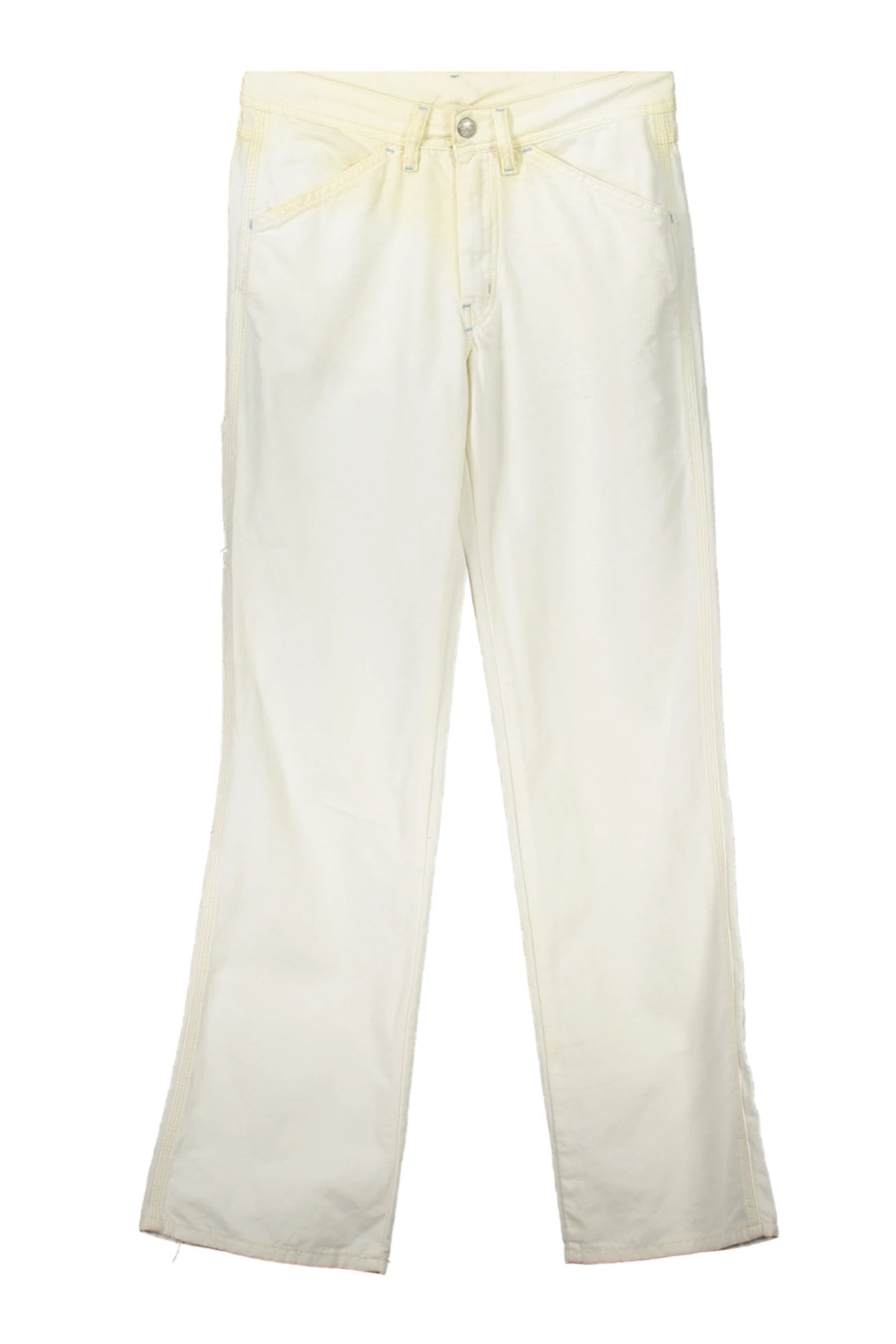 DIESEL MEN&#39;S WHITE PANTS