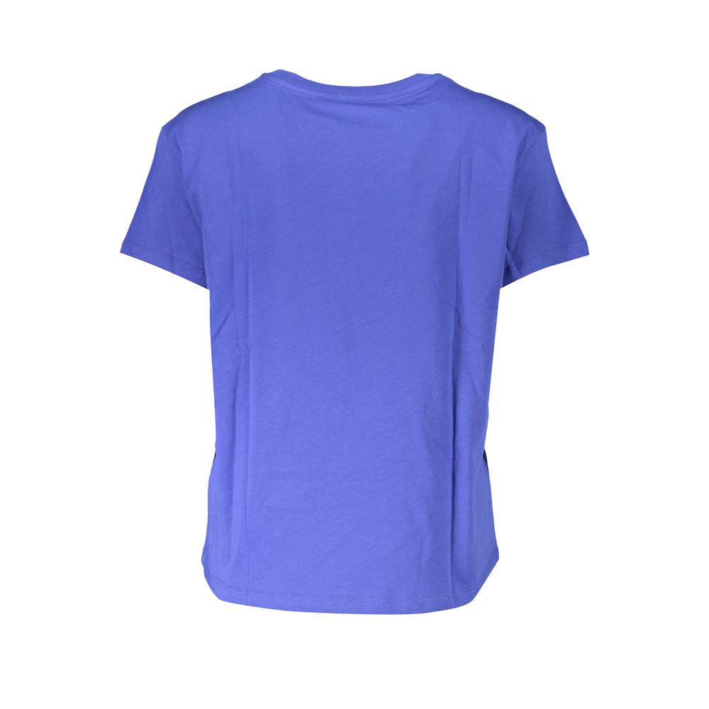 T-shirt ras du cou chic en coton bio avec logo Patrizia Pepe
