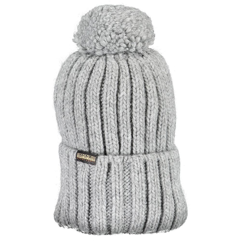 Chapeau Napapijri Gris Acrylique Homme