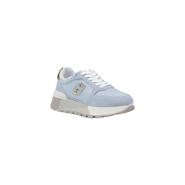 Liu Jo Blue Leather Sneaker